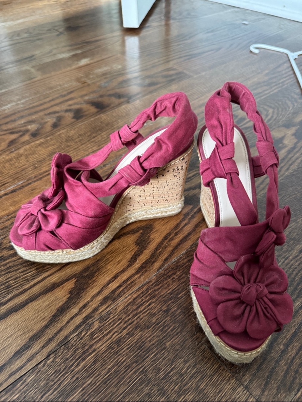 Prada wedges, size 37.5, barely worn